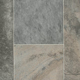 Mixed Stone Tile Style Ravenna Vinyl Flooring