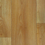 Natural Oak Wood Style Vinyl Flooring - Close