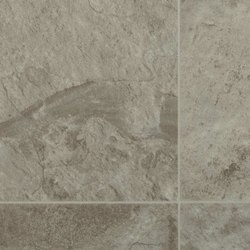 Natural Stone Tile Style Vinyl Flooring - Close
