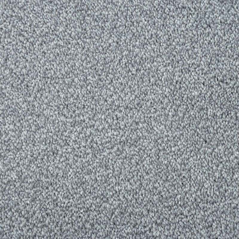 Nickel Grey Soft Supreme Action Back Saxony Carpet