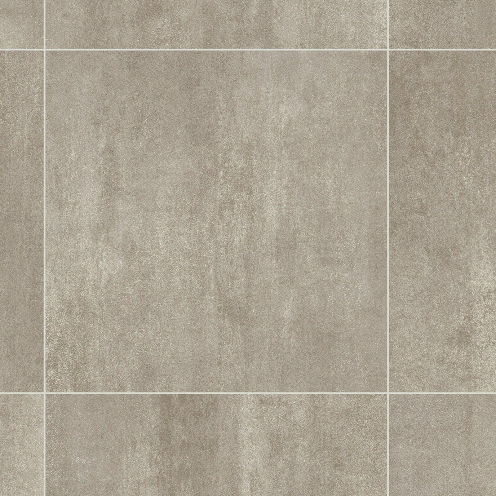 Pale Grey Square Tile Style Primo Vinyl Flooring
