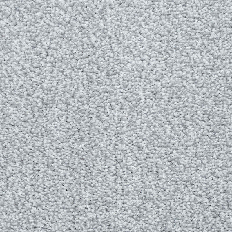 Platinum Grey Soft Supreme Felt Back Saxony Carpet