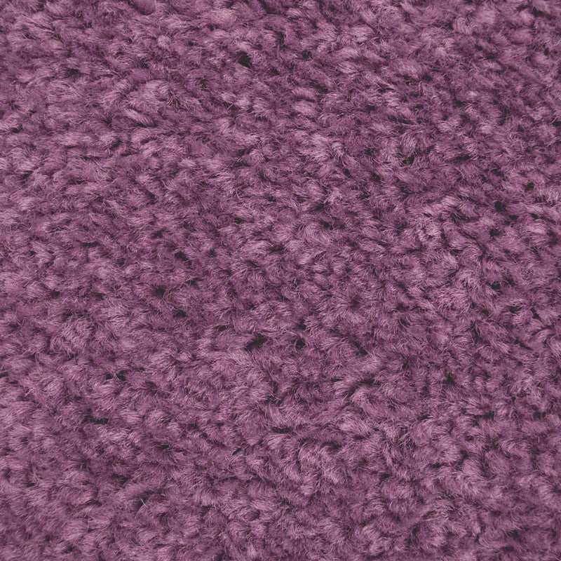 Purple Felt Back Twist Carpet - Close