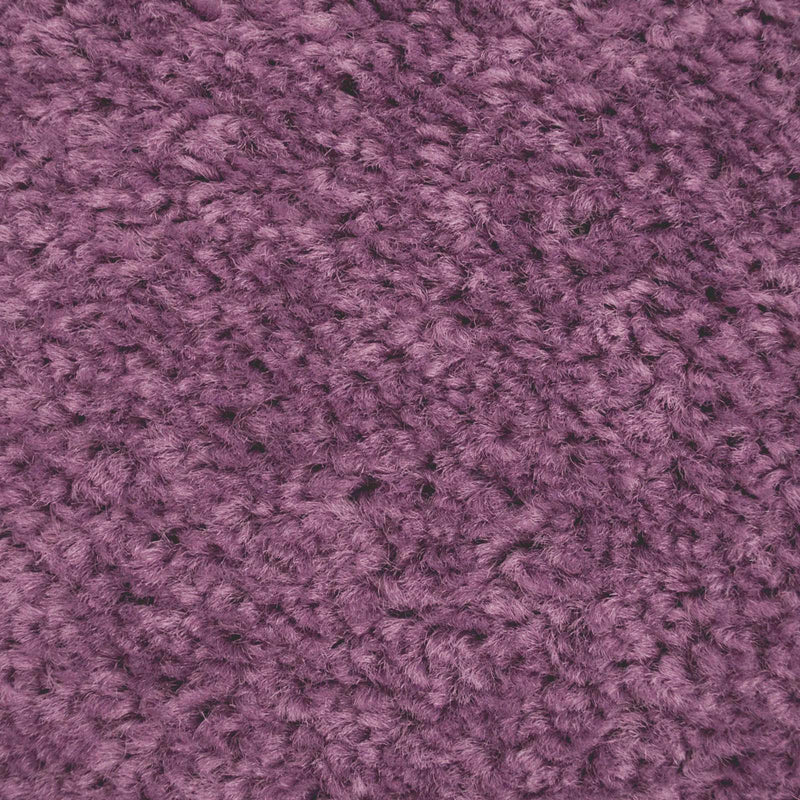 Purple Felt Back Twist Carpet - Close