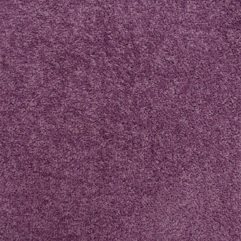 Purple Felt Back Twist Carpet - Far