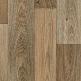 Random Sized Brown Wood Plank Style Primo Vinyl Flooring