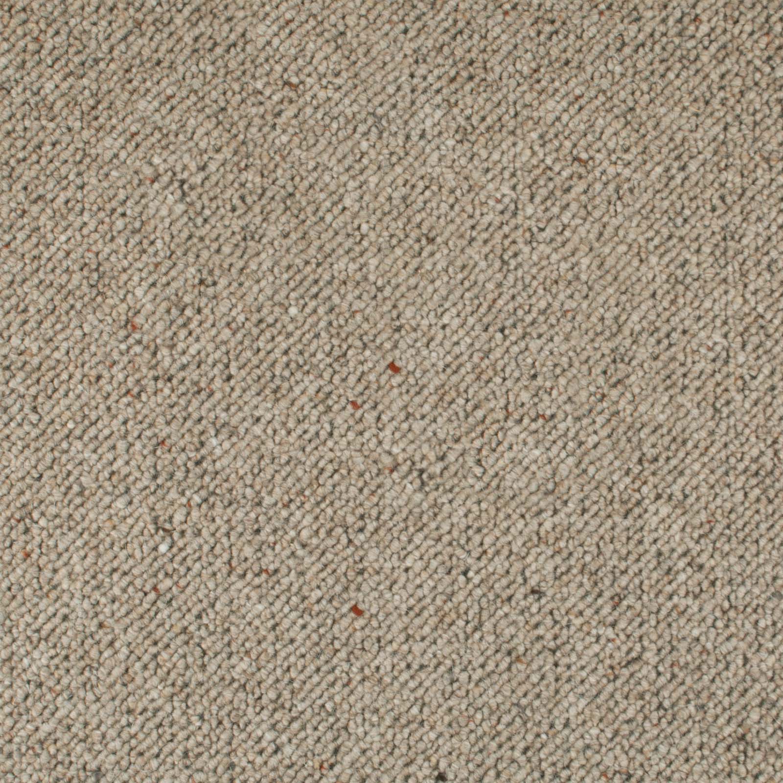 Raw Linen Corsa Berber Deluxe Wool Carpet - Far