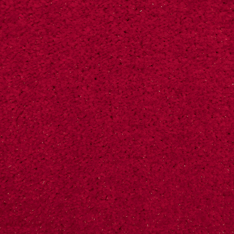 Red Glitter Sparkly Twist Carpet - Close
