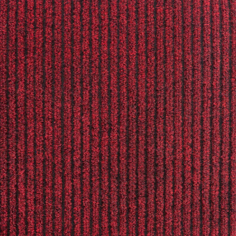 Red Heavy Duty Entrance Matting Loop Carpet - Far