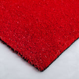 Ruby Red Artificial Grass - Bottom Corner