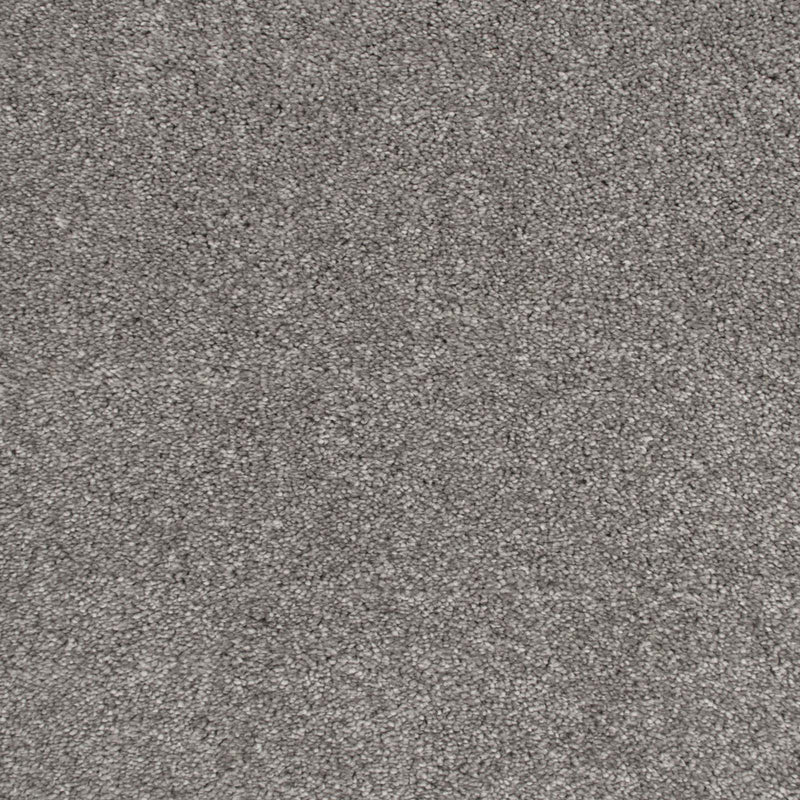 Silver Grey Soft Supreme Felt Back Saxony Carpet