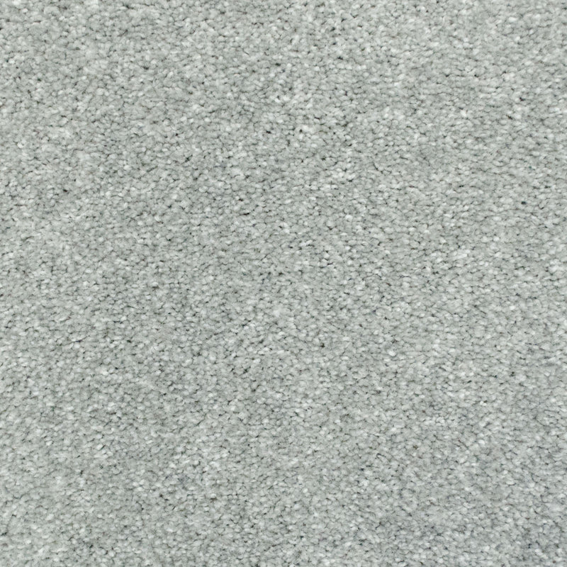 Silver Grey Supreme Action Back Saxony Carpet