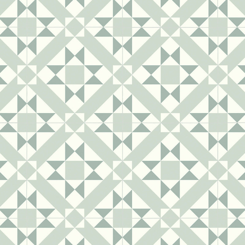 Soft Grey Stars Tile Style Candy Vinyl Flooring