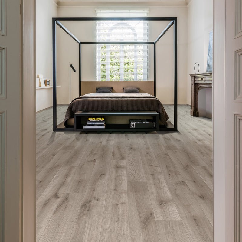 Steel Oak 085 Grande Narrow Balterio Laminate Flooring - Lifestyle