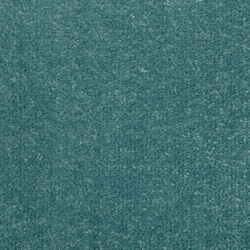 Teal Aqua Glitter Sparkly Twist Carpet - Close