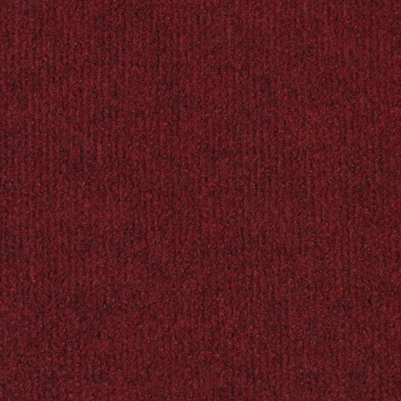 Wine Red Budget Cord Carpet - Far